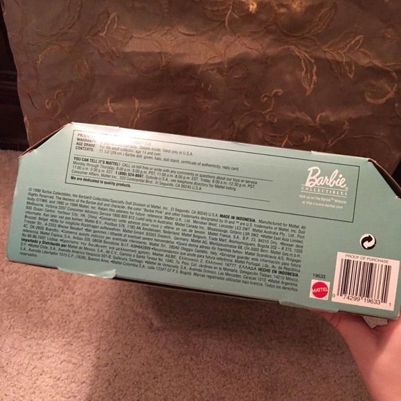 Mattel Collector 1998 Barbie Angel Of Joy Timeless Sentiments  First In A Series - Picture 12 of 12